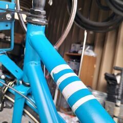 売約済みです🙇【札幌市内配達無料】整備済み中古車　ブリヂストン　Mark  Rosa  27イン　7段切替　鍵付　LEDオートライトの画像
