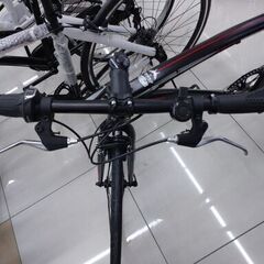 🚵新品未使用🚵700C🚵クロスバイク🚵6段階変速🚵ブラック🚵No.637の画像