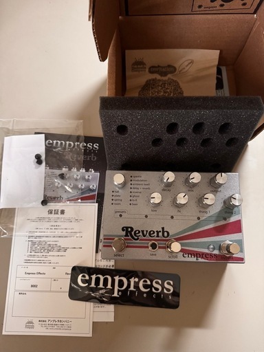 エフェクター、PA機器 empress Reverb