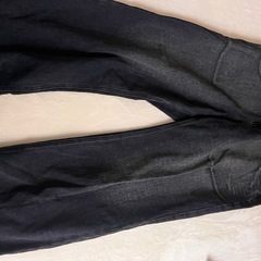 受け渡し予定決定デニムフレアパンツの画像