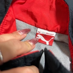 プーマPUMA140cm中古ジャンバー２枚セットの画像