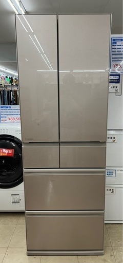 6ドア冷蔵庫　MITSUBISHI    MR-WZ50J-C