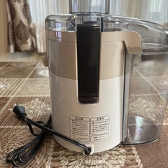 TESCOM Tj112 ジューサー ホワイトの画像