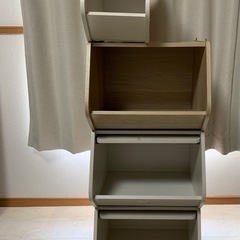 7/18まで　棚　小物入れ　4点セットの画像