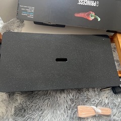 【美品】Princess  Table grill stone/black  プリンセス　テーブルグリルストーンブラック の画像