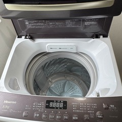 洗濯機 Hisense 8.0kgの画像
