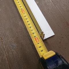 中古 鉄 Lアングル 2本 の画像