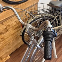 中古整備品　試乗できます　マルイシ　26インチオートライト、6段変速付き自転車の画像