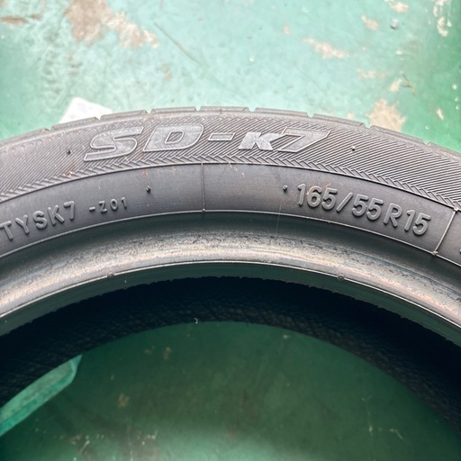 TOYO TIRE SD-K7 165/55R15 2本セット