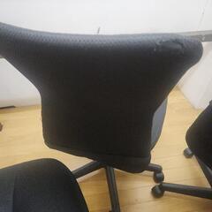 Nitoriニトリ オフィスチェアOC 001 BK ４脚セットの画像