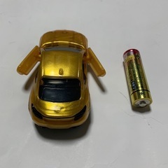 マクドナルド ハッピーセット トミカ GR86 ゴールド　ひみつのおもちゃの画像