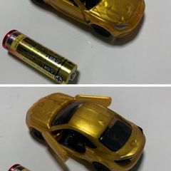 マクドナルド ハッピーセット トミカ GR86 ゴールド　ひみつのおもちゃの画像