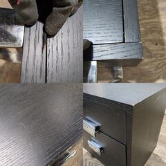 Armonia/アルモニア チェスト ブラック サイド 収納 幅600×奥450×高660mm 25g菊TKの画像