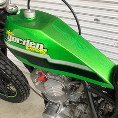 YAMAHA SR400 FCR39 モトショップ五郎アルミタンクの画像