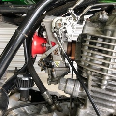 YAMAHA SR400 FCR39 モトショップ五郎アルミタンクの画像