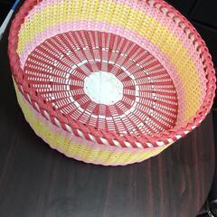 手作りカゴ(オーダーメイド)の画像