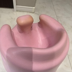 バンボ ベビーソファ ピンク 色あせあり 500円の画像