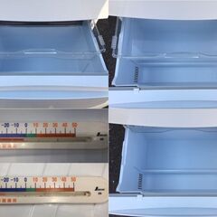 【動作確認済（冷蔵-5℃/冷凍-25℃）・2021年製】　MITSUBISHI/三菱電機　6ドア冷蔵庫　462L　MR-R46G-W　切れちゃう瞬冷凍・フレンチドアの画像