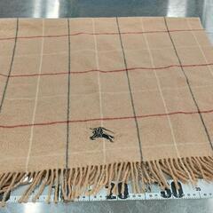 0716-175 BURBERRY ウールひざ掛け ストールの画像