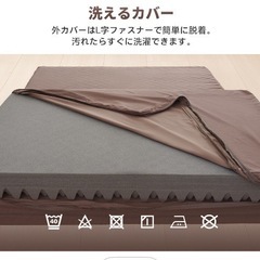 三つ折りマットレスの画像