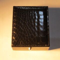 ✡金メッキ カフス ダイヤモンド風装飾・新品未使用品・ケース付の画像