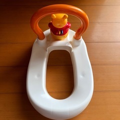 くまのプーさん おまる 補助便座の画像