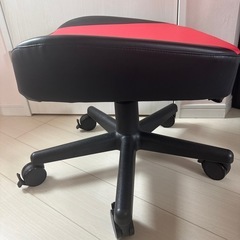 AKRacing ゲーミングチェア オットマン フットレスト レッドの画像
