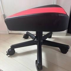 AKRacing ゲーミングチェア オットマン フットレスト レッドの画像