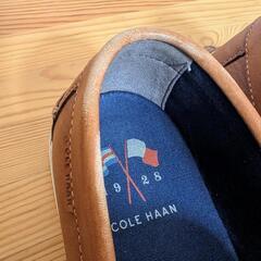 COLE HAAN ローファー ピンチ ウィークエンダー ブリティッシュタンの画像
