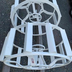 トラクター 鉄車輪 左右セットの画像