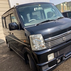 スズキ　エブリィワゴン！！コミコミ35万円！！新規車検2年付き！！両側電動スライドドア！シートヒーター！の画像