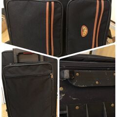 旅行バック　キャリーケース ゴロゴロ　ポケット多め　の画像
