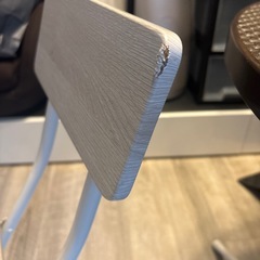 折りたたみイス　傷有りの画像