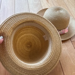 アリエルの麦わら帽子　2個セットの画像