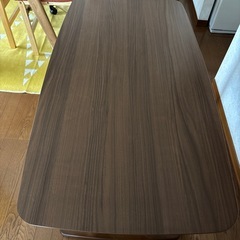 ニトリ　センターテーブル　ダイニングテーブルの画像