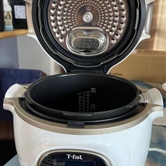 T-fal Cook4me ホワイト 電気圧力鍋 6Lの画像