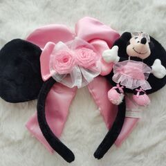 【2個セット】Disneyミニーちゃんカチューシャの画像