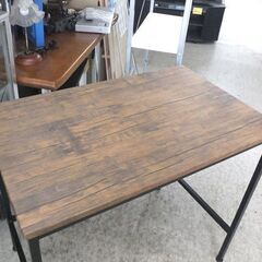 シンプルデスク 幅80cm ワークデスク 机 作業台 木目調 デスク ☆ 札幌市 北区 屯田 の画像