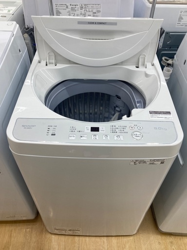 トレファク イオンモール常滑店】全自動洗濯機 SHARP ES-GE6FJ 2022年