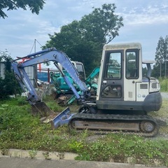 ショベル　ユンボ　バックホーの画像