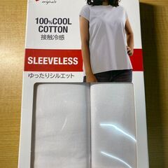 T214/ヘインズ　レディース　スリーブレスティー　2枚入り　日本サイズ　Lサイズの画像