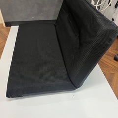 962 2人掛けソファ 座椅子タイプ BKの画像