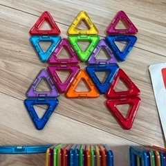 MAGFORMERS 60ピース おもちゃ　美品の画像