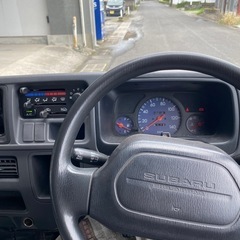 サンバーバンTV1 マニュアル　車検付き　箱バンの画像