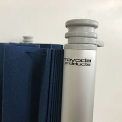 Toyoda products 防炎パーテーション 伸縮可能 高さ150cm 長さ ~150cm 25g菊DO①の画像