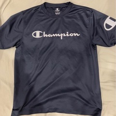 チャンピオン Tシャツ 紺 ネイビーの画像