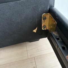 ニトリ　
ベッドフレーム　ダブルサイズの画像