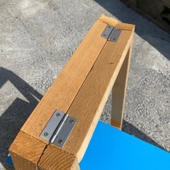 自作 DIY 折りたたみ 作業台 テーブルの画像