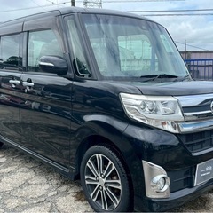 【支払総額22.8万円】h27年式中期型タントカスタムRSターボ車検令和9年7月内外装良好 純正８インチナビ フリップダウン 試乗可能！相場よりかなり安い♩の画像