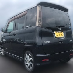お買い得車‼️ルークス　ハイウェイスター　ターボ　両側パワースライド　車検付き　ナビ　フルセグ　の画像